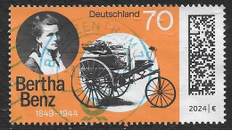 2024  175. Geburtstag Von Bertha Benz - Used Stamps