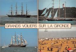 33-GRANDS VOILIERS SUR LA GIRONDE-N°T2669-D/0231 - Autres & Non Classés