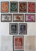 (dcbpf-305) 5de Winterhulpuitgave   OBP  603-12    1942   MNH - Unused Stamps