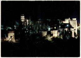 Postal Granada. La Alhambra. Nocturna No. 2064 - Autres & Non Classés