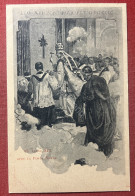 Cartolina Commemorativa - S. S. Leone XIII Apre La Porta Santa - 1900 Ca. - Zonder Classificatie