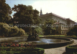 72527818 Kremsier Kromeriz Czechia Schloss Mit Brunnen  - Czech Republic