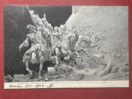Cartolina - Altorilievo Del Monumento Ad Amedeo Di Savoia Duca D'Aosta - 1902 - Other & Unclassified