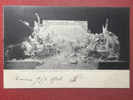 Cartolina - Altorilievo Del Monumento Ad Amedeo Di Savoia,  Duca D'Aosta - 1902 - Andere & Zonder Classificatie