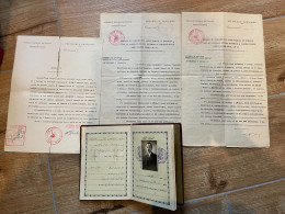 Consulat Général De France Constantinople De  1929 Contrat De Mariage Voir Les Photos - Historische Documenten
