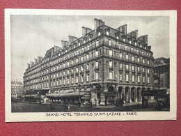 Cartolina - Grand Hotel Terminus Saint-Lazare - Paris - 1930 Ca. - Ohne Zuordnung