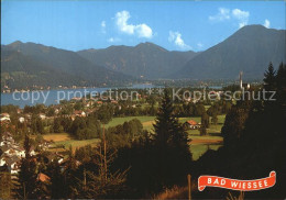 72527658 Bad Wiessee Panorama Tegernseer Tal Gegen Bodenschneid Und Wallberg Man - Bad Wiessee
