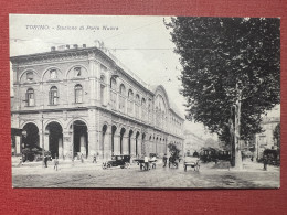 Cartolina - Torino - Stazione Di Porta Nuova - 1915 Ca. - Other & Unclassified