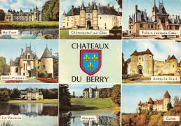 18-CHATEAUX DU BERRY-N°T2672-C/0183 - Other & Unclassified