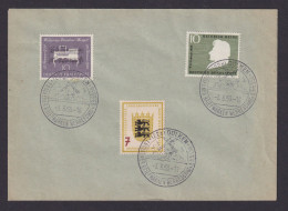 Bund Dülken Brief Philatelie SST Briefmarken Werbeschau 3x Wunderschön Abegschlg - Cartas & Documentos