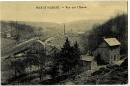 Poix-St-Hubert Vue Sur L'Usine  Circulée En 1920 - Saint-Hubert