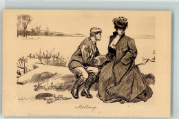 39795511 - Frau Hutmode Muff Pictorial Comedy Post Cards No. 148 - Autres & Non Classés