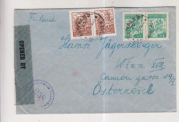YUGOSLAVIA,1946 BEOGRAD  Censored  Cover To Austria - Briefe U. Dokumente