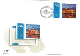 Estonia Eesti Estland 2008  My Stamp, Strip Decorative Label Mi 617 FDC - Estonie