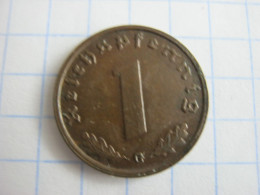 Germany 1 Reichspfennig 1938 G - 1 Reichspfennig