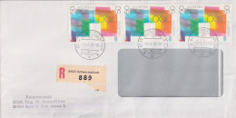 R Brief  Schwerzenbach  (Z-Frankatur)         1991 - Covers & Documents