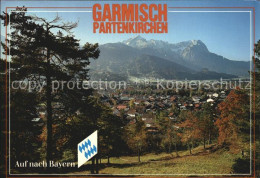 72526928 Garmisch-Partenkirchen Mit Alpspitze Zugspitze Waxensteine Garmisch-Par - Garmisch-Partenkirchen