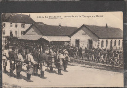 25 - VALDAHON  - Rentrée De La Troupe Au Camp - Other & Unclassified