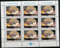 Yougoslavie - Jugoslawien - Yugoslavia Bloc Feuillet 1986 Y&T N°F2033 à F2034 - Michel N°KB2156 à KB2157 *** - EUROPA - Blocks & Sheetlets