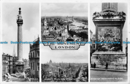 R056126 The Monument London. Multi View. Valentine. RP - Autres & Non Classés
