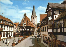 72526683 Michelstadt Marktplatz Mit Historischem Rathaus Erbaut 1484 Fachwerkhau - Michelstadt