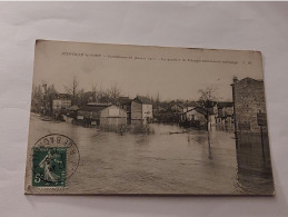 P3 Cp France/Joinville-le-pont. Inondations De Janvier 1910. Le Quartier De Polangis. - Joinville Le Pont
