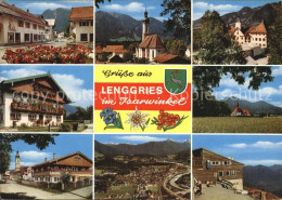 72526513 Lenggries Kirche Panorama Lenggries - Lenggries