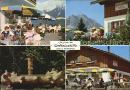 72526423 Mittenwald Bayern Korbinianhuette Kranzberg Mittenwald - Mittenwald