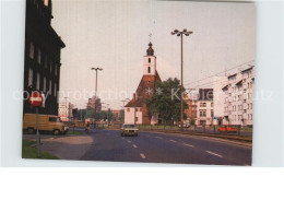72526376 Wroclaw Ulica Kazimierza Wielkiego Gotycki Koscial Sw Krzysztofa  - Pologne