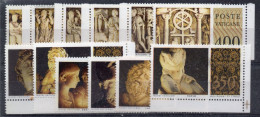 EDY1012 - VATICANO 1977 ,  Musei Vaticani 620/625+626/631  ***  MNH - Unused Stamps