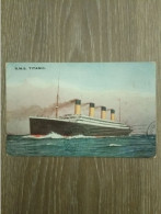 Cpa Du Titanic Postee Le 17 Mai 1912 - Passagiersschepen