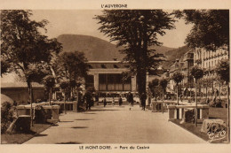 CPA 63 L'AUVERGNE LE MONT DORE Parc Du Casino - Le Mont Dore