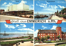 72526287 Emmerich Rhein Theater Rheinpromenade Rheinbruecke Zollamt Emmerich - Emmerich