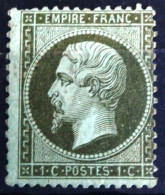 FRANCE                           N° 19                     NEUF*          Cote : 250 € - 1862 Napoléon III.
