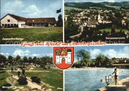 72525861 Wiehl Oberbergischer Kreis Gesamtansicht Jugendherberge Schwimmbad Mini - Wiehl