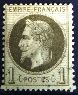 FRANCE                           N° 25                     NEUF SANS GOMME                Cote : 20 € - 1863-1870 Napoleon III With Laurels