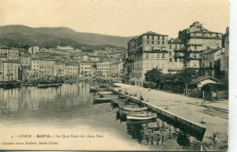2A- CORSE -    BASTIA -Le  Quai Nord Du Vieux Port - Bastia