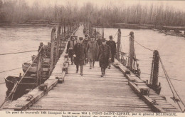 CPA-30-PONT ST ESPRIT-Pont De Traversée Inauguré En 1934 Par Général Belhague - Pont-Saint-Esprit
