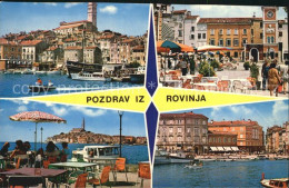 72525506 Rovinj Istrien Hafen Gaststaette Croatia - Croatie