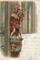 AK Cöln - Dom - St. Christophorus - Litho - 1906 (69527) - Köln