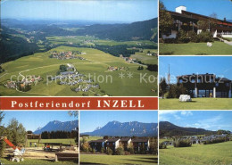 72525472 Inzell Fliegeraufnahme Postferiendorf Teilansichten Inzell - Sonstige & Ohne Zuordnung