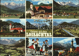 72525452 Farchant Mit Ohlstadt Oberau Zugspitzgruppe Eschenlohe Loisachtal Trach - Sonstige & Ohne Zuordnung