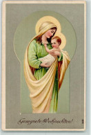 39281011 - Praegedruck Maria Mit Jesuskind So Nr.1418 - Other & Unclassified