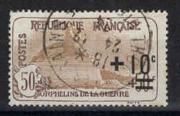 2eme Orphelin YV 167 Bien Oblitéré , Cote 27+ Euros - Used Stamps