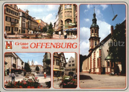 72525354 Offenburg Markt Brunnen Kirche Offenburg - Offenburg