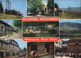 72525347 Kreuzberg Rhoen Golgatha Kloster Bischofsheim Bernhardiner Gartenwirtsc - Autres & Non Classés