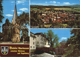 72525336 Nidda Johanniterturm Panorama Alte Niddabruecke Nidda - Autres & Non Classés