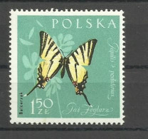 POLAND  1961 - INSECTS,  MNH - Nuevos