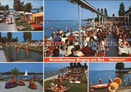 72525255 Waging See Campingplatz Kneippanlage Miniskooter Strandkurhaus Terrasse - Sonstige & Ohne Zuordnung