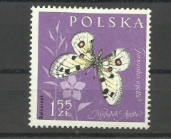 POLAND  1961 - INSECTS,  MNH - Ungebraucht